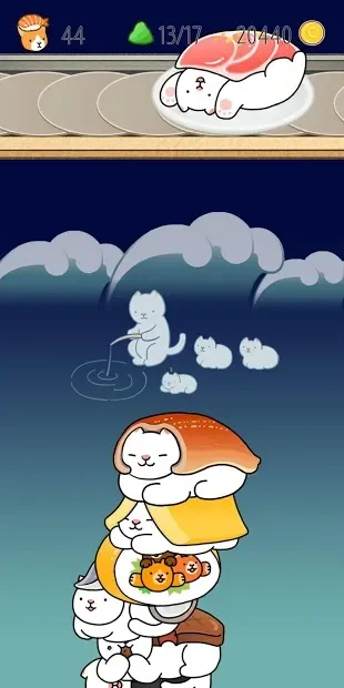 Neko Sushi - Stack Game screenshot