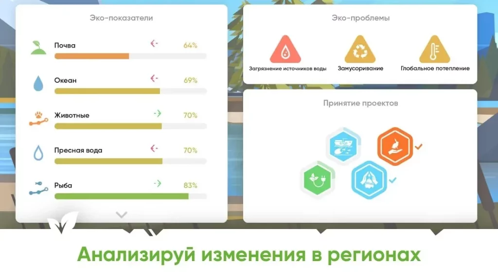 Спасти планету Земля. Обучающая игра про экологию screenshot