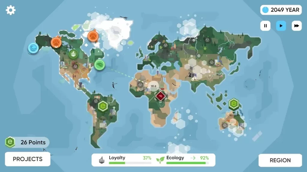 Спасти планету Земля. Обучающая игра про экологию screenshot