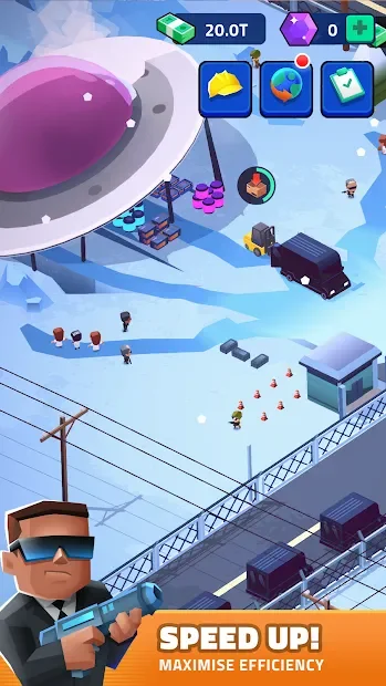 Idle Area 51 screenshot