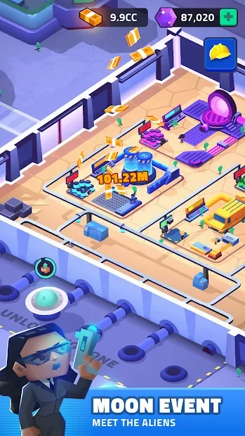 Idle Area 51 screenshot