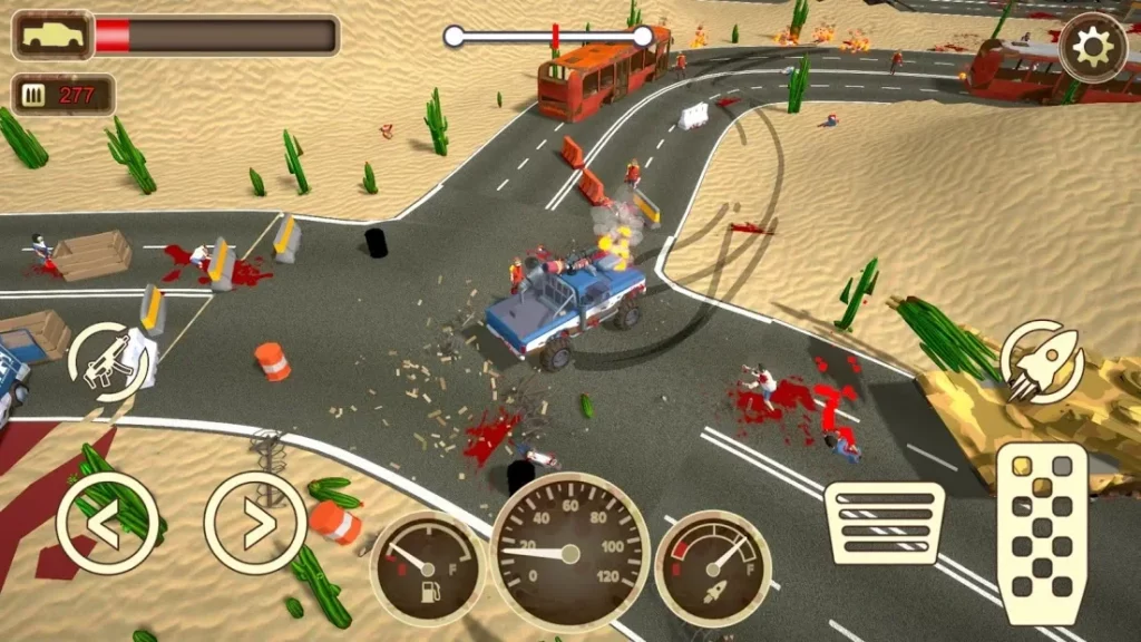Zombie Crush Driver: Выживи в зомби апокалипсисе screenshot