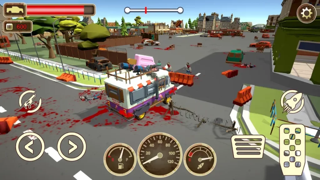 Zombie Crush Driver: Выживи в зомби апокалипсисе screenshot