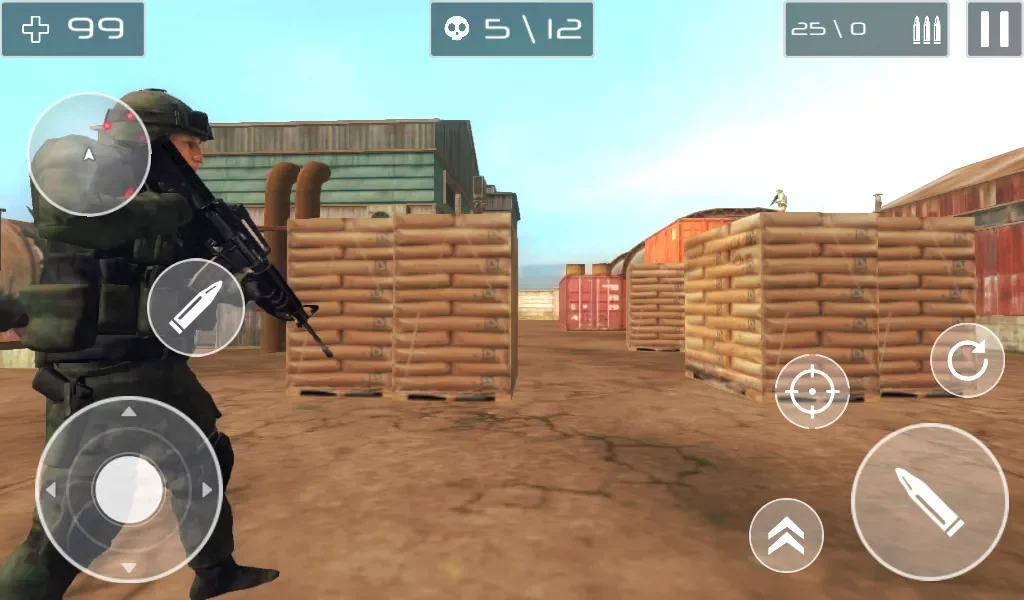? бесплатные оффлайн игры со стрельбой: Fire Zone screenshot