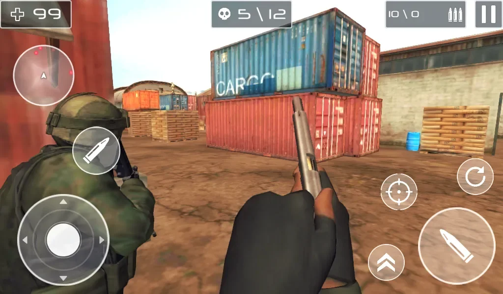 ? бесплатные оффлайн игры со стрельбой: Fire Zone screenshot