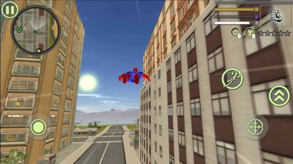 Super Rope Hero Spider Open World Street Gangster screenshot