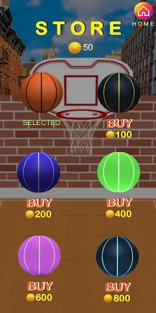 Basketball Hoop Shots screenshot