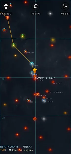 Galaxy Genome screenshot