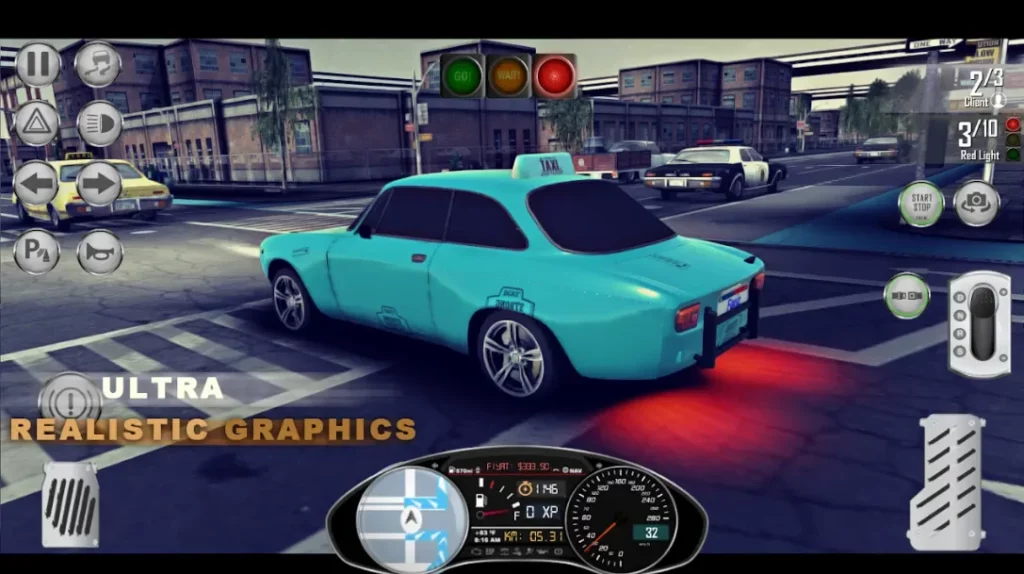 Taxi: Simulator Game 1976 screenshot