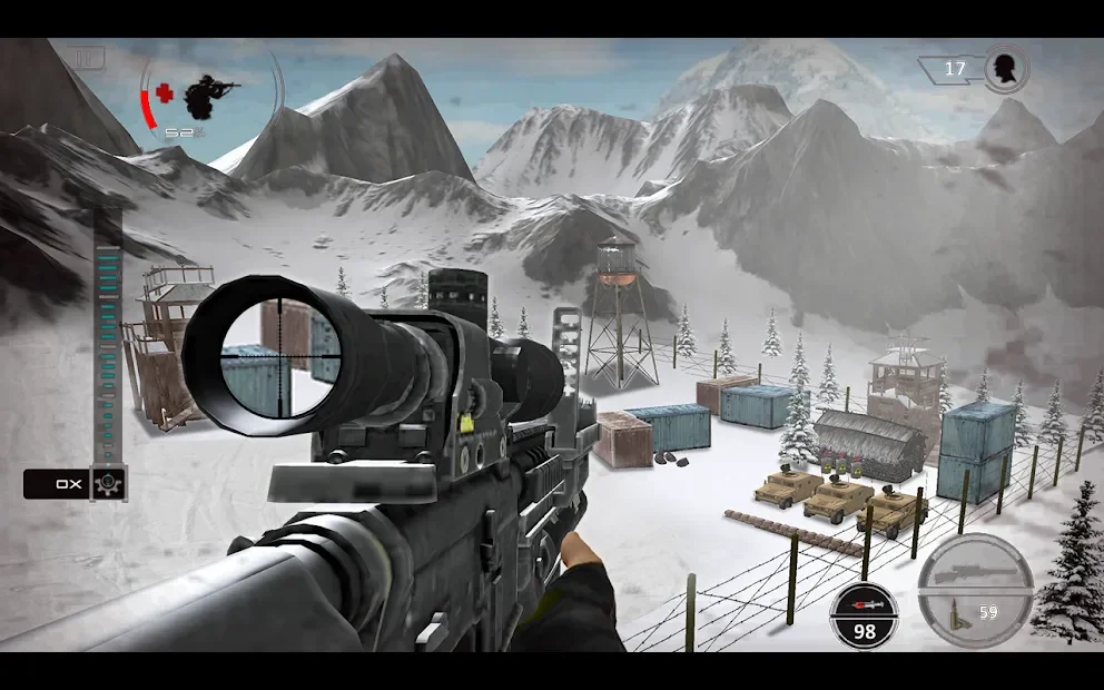 Mountain Sniper Shooting: 3D FPS screenshot