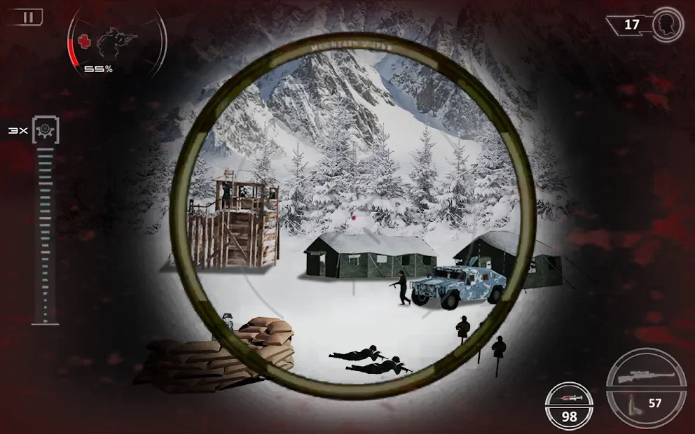Mountain Sniper Shooting: 3D FPS screenshot