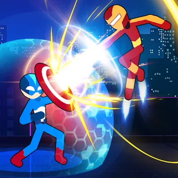 Stickman Fighter Infinity — Super Action Heroes 1.37 (MOD: много денег)
