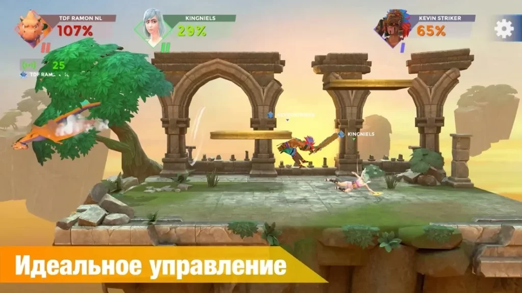Грохочущая арена: легенды Супер Смаш screenshot