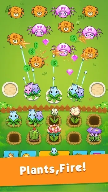 Fortunate Garden-Smash Monsters screenshot