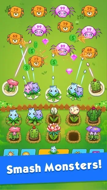 Fortunate Garden-Smash Monsters screenshot