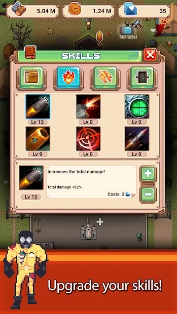 Idle Zombie Shelter: Build and Battle screenshot