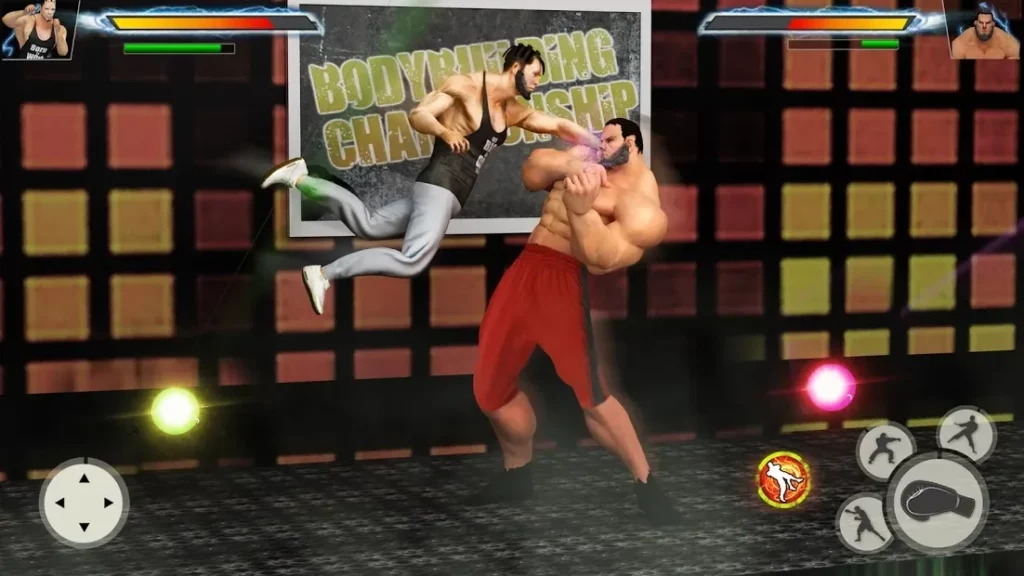 GYM Борьба Игры: Культурист Тренер Fight PRO screenshot