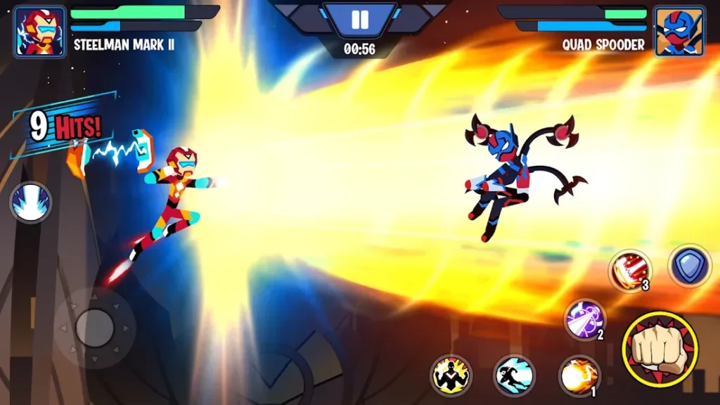 Stickman Heroes Fight - Super Stick Warriors screenshot