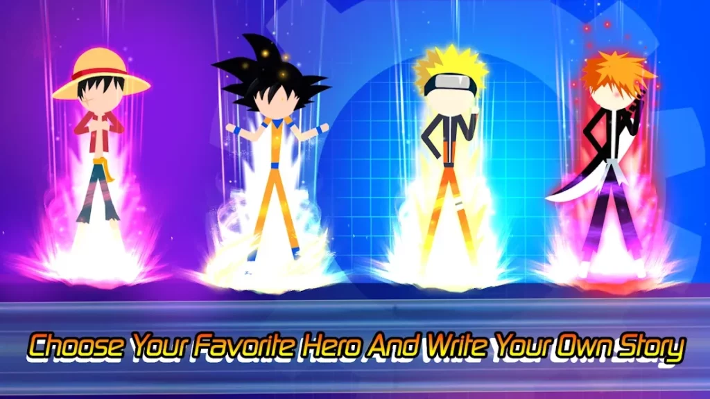 Super Stick Fight All-Star Hero: Chaos War Battle screenshot