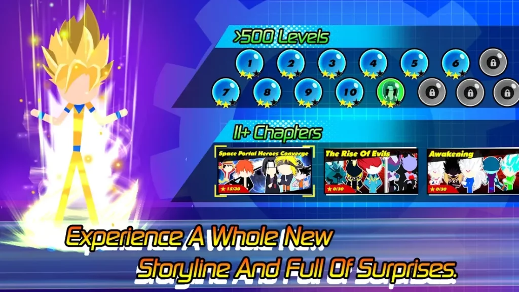 Super Stick Fight All-Star Hero: Chaos War Battle screenshot