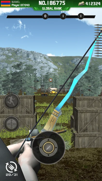 Archery Shooting Battle 3D Match Arrow ground shot screenshot