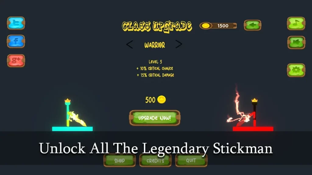 Clone Warfare: Stickman Ragdoll Fighting Game screenshot
