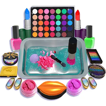 DIY Makeup Slime Maker! Super Slime Simulations 2.1 (MOD: много денег)