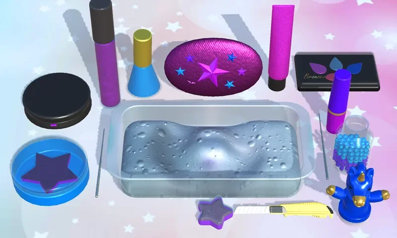DIY Makeup Slime Maker! Super Slime Simulations screenshot