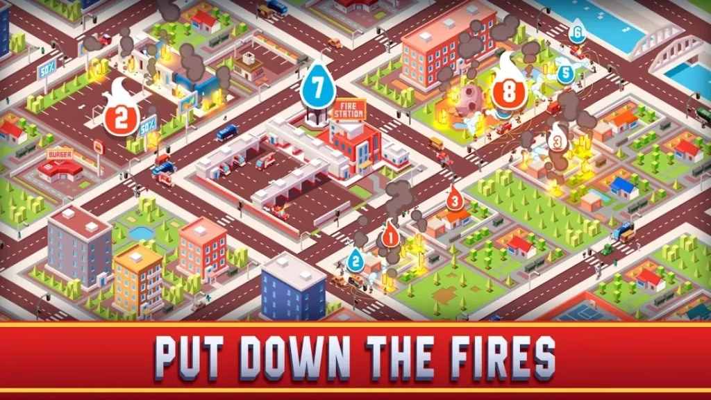 Idle Firefighter Empire Tycoon - Management Game screenshot