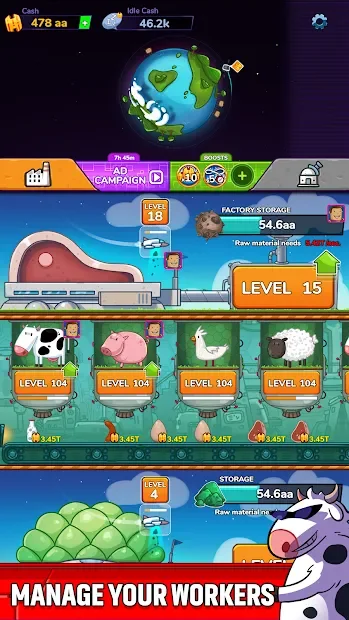 Endless Colonies: Idle Space Explorer screenshot
