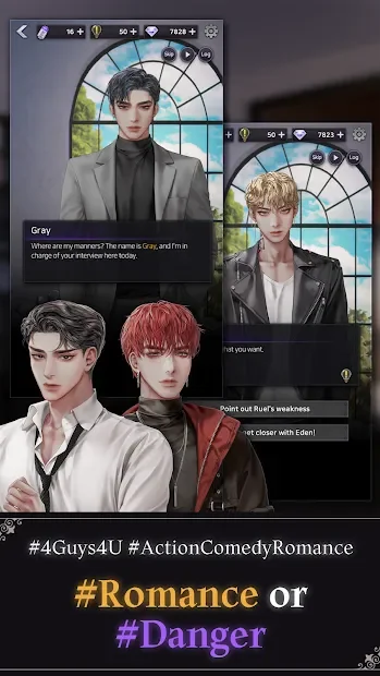 Blood Kiss : interactive stories with Vampires screenshot