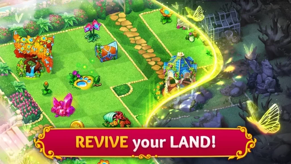 Merge Tale: Garden Mystery - Free Casual Game screenshot