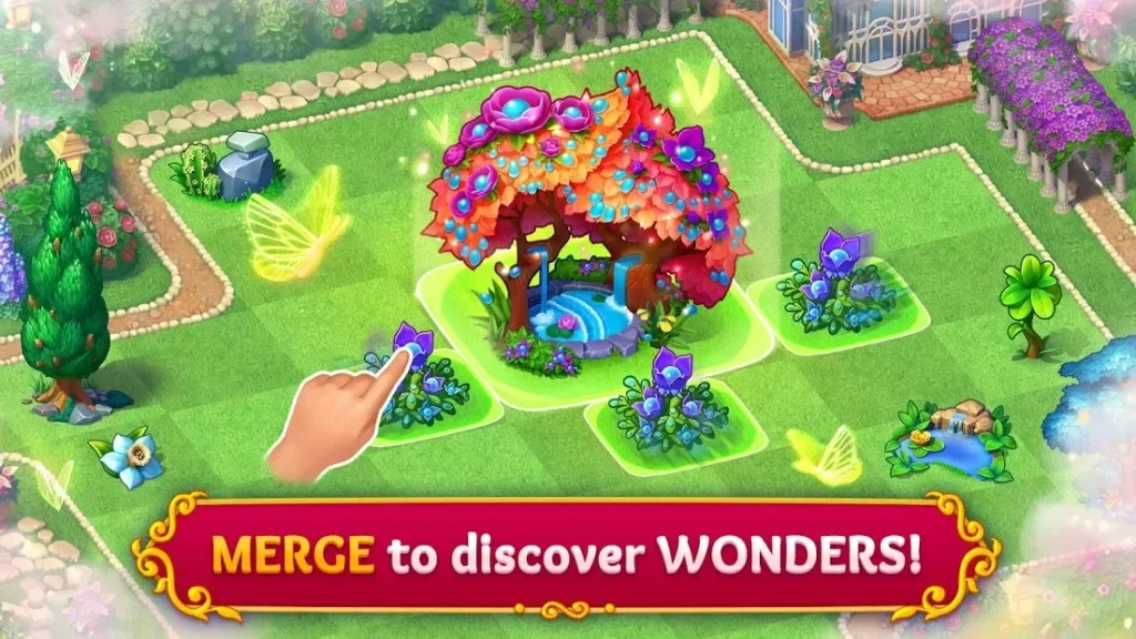 Merge Tale: Garden Mystery - Free Casual Game screenshot