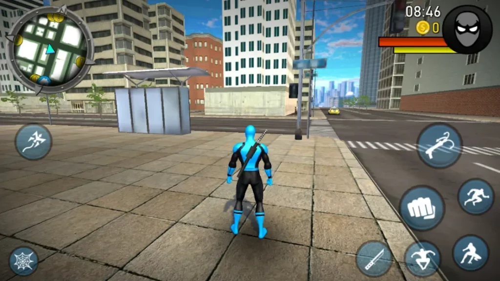 POWER SPIDER : Ultra Superhero Parody Game screenshot