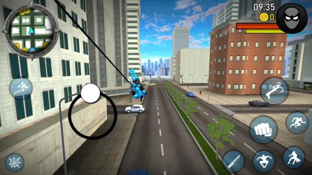 POWER SPIDER : Ultra Superhero Parody Game screenshot