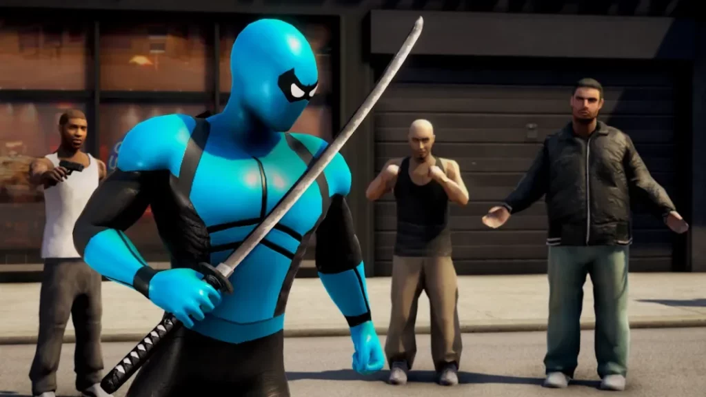 POWER SPIDER : Ultra Superhero Parody Game screenshot