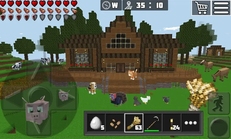 WorldCraft: Блок Крафт Выживание screenshot