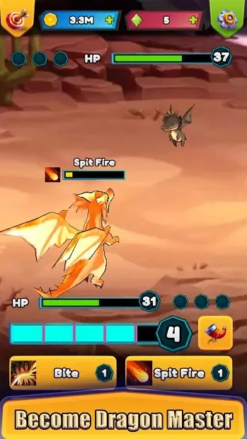Dragon Merge Master: Train & Grow Dragons Idle RPG screenshot