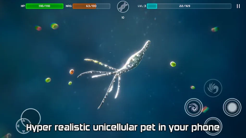Bionix - Споры и Бактерии Эволюция Симулятор 3D screenshot