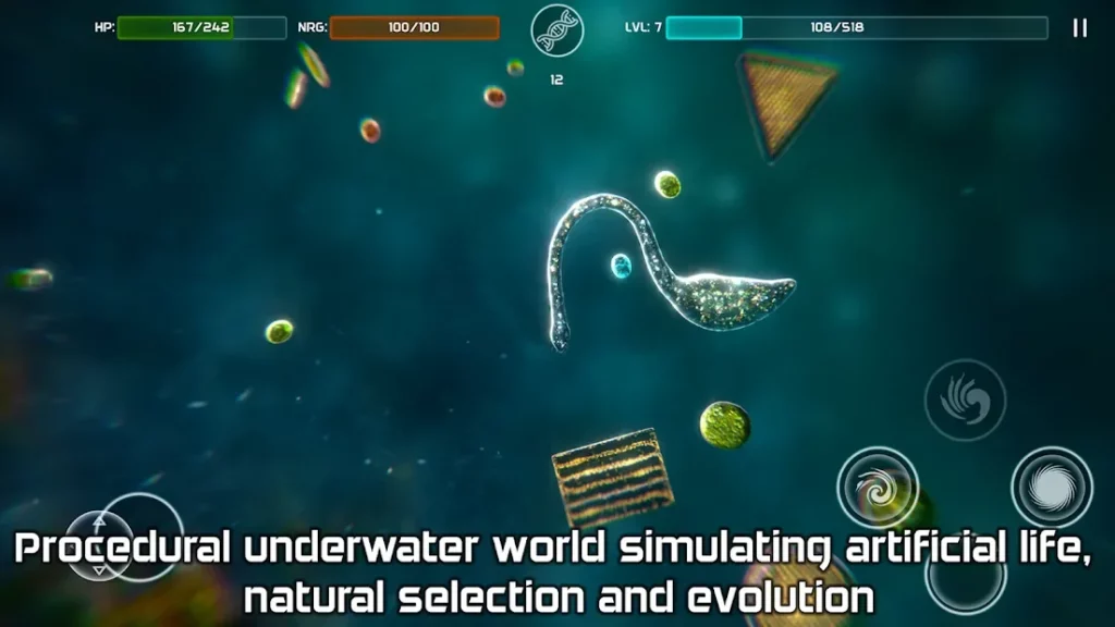 Bionix - Споры и Бактерии Эволюция Симулятор 3D screenshot