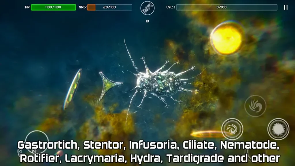 Bionix - Споры и Бактерии Эволюция Симулятор 3D screenshot