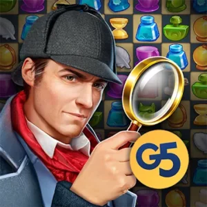 Sherlock: Поиск предметов и головоломки три в ряд icon