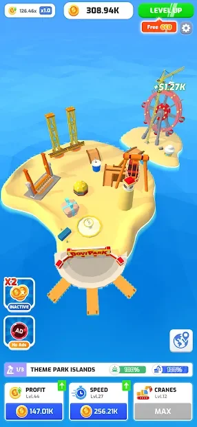Idle Island Inc screenshot