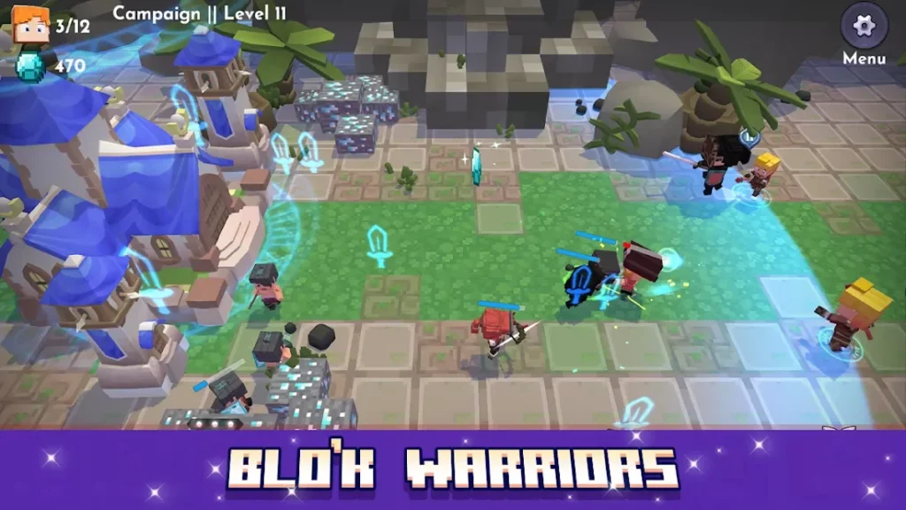 Blo'k Warriors screenshot