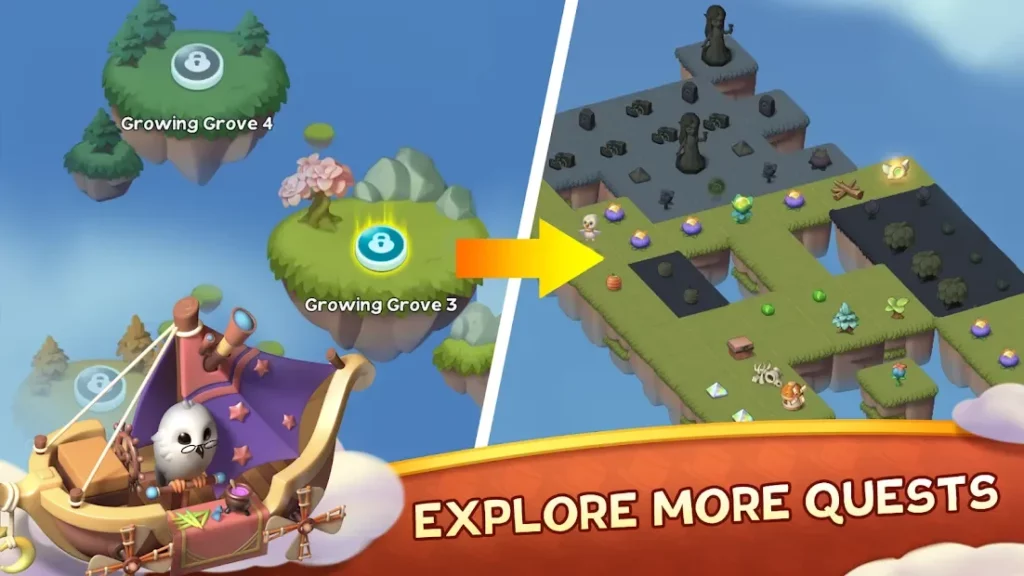Fairyland - merge everything in a magic world screenshot