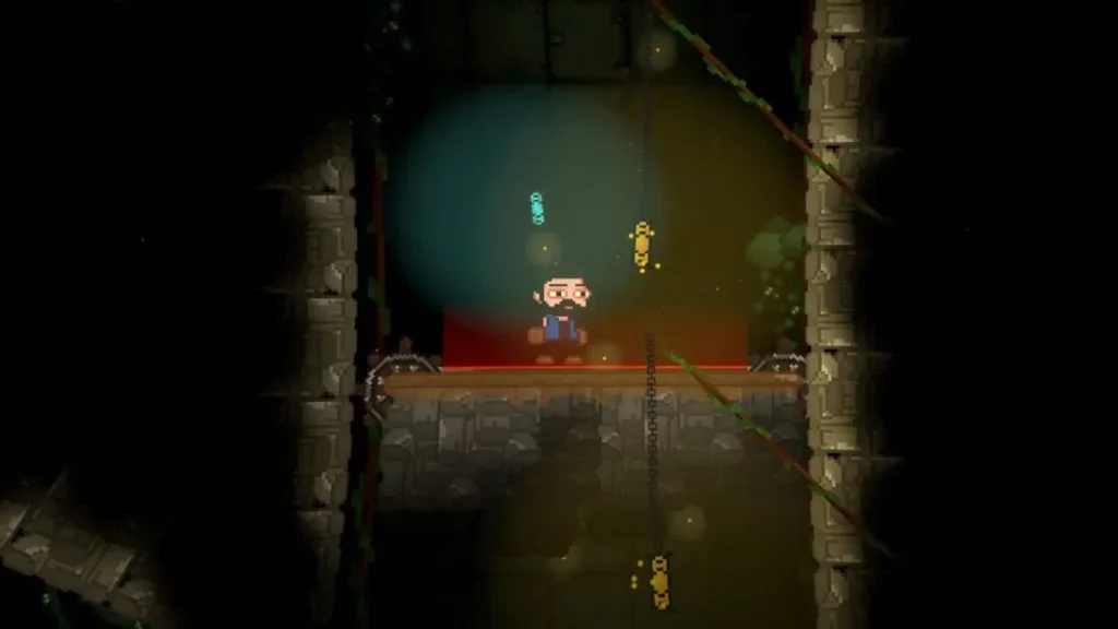 DARK AROUND YOU - мрачный пиксельный платформер screenshot