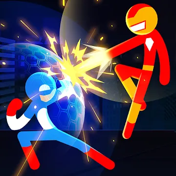 Stickman Combat — Superhero Fighter 3.4 (MOD: много денег)