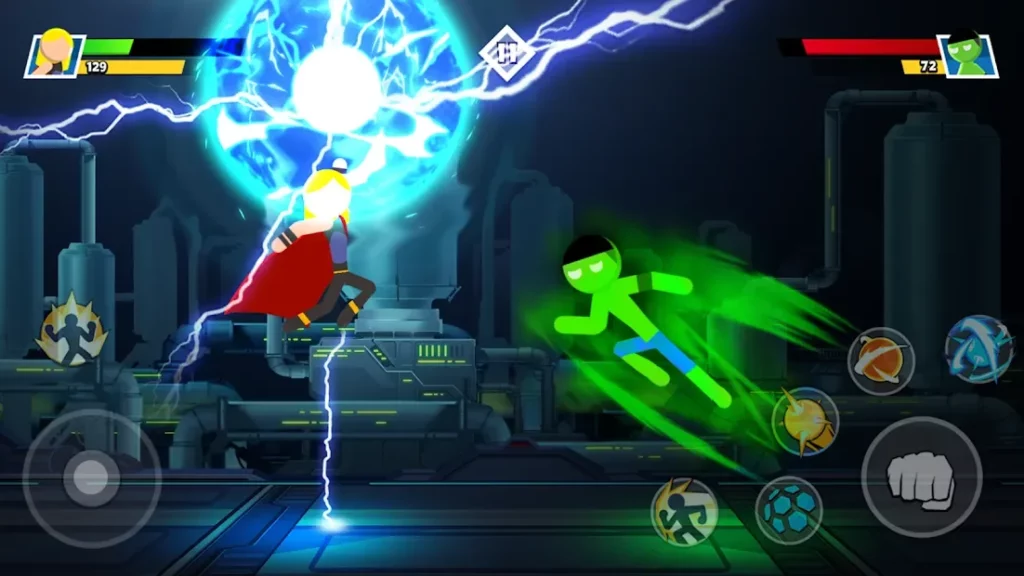 Stickman Combat - Superhero Fighter screenshot