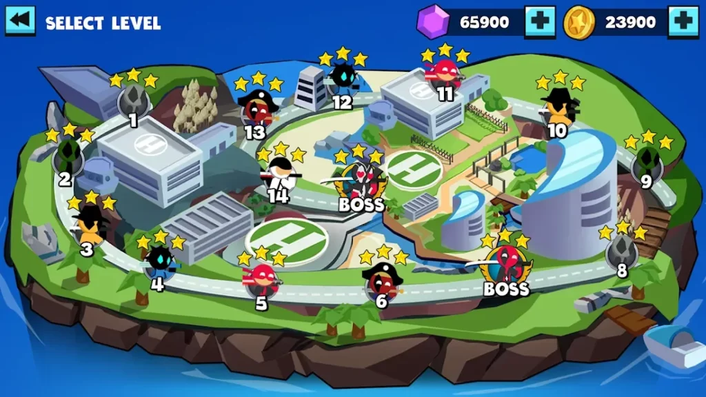 Stickman Combat - Superhero Fighter screenshot