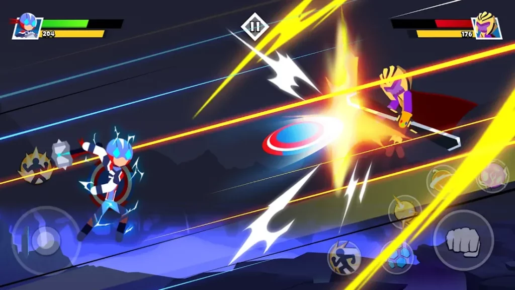 Stickman Combat - Superhero Fighter screenshot